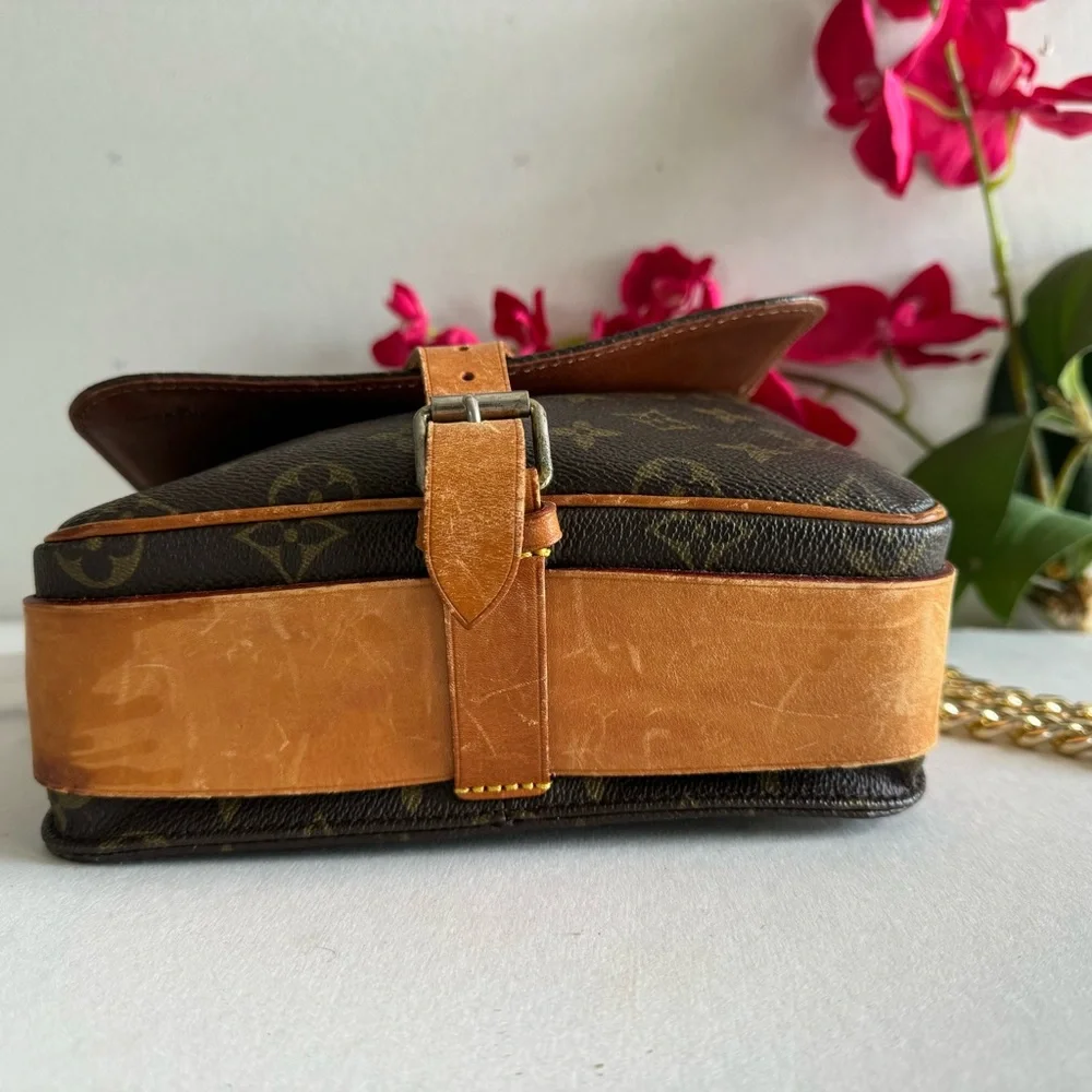 ❤️⚜️ Louis Vuitton Monogram Cartouchiere MM ⚜️❤️